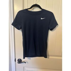 Nike Women’s Navy Dri-Fit Legend Tee - Size Small - AQ3210-452